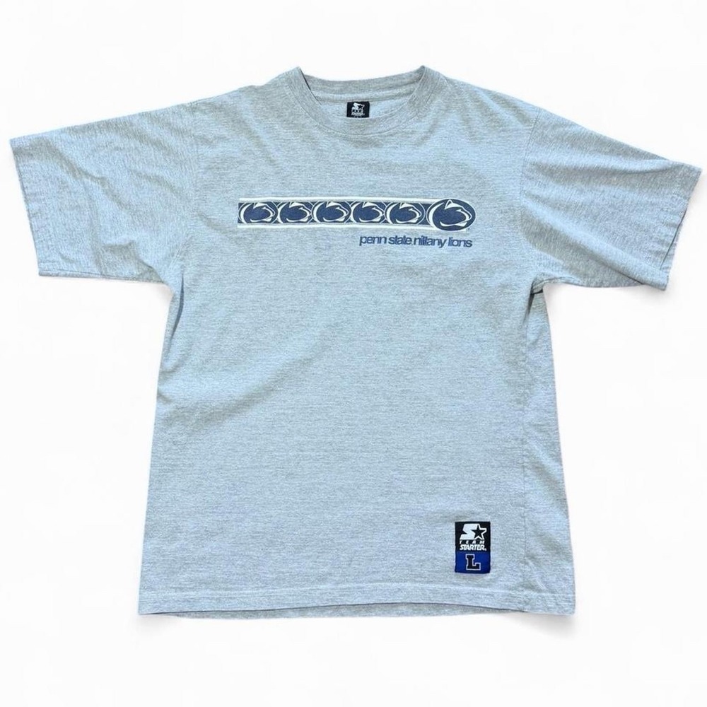 Vintage Y2K Penn State University Nittany Lions NCAA Football Starter T-shirt L